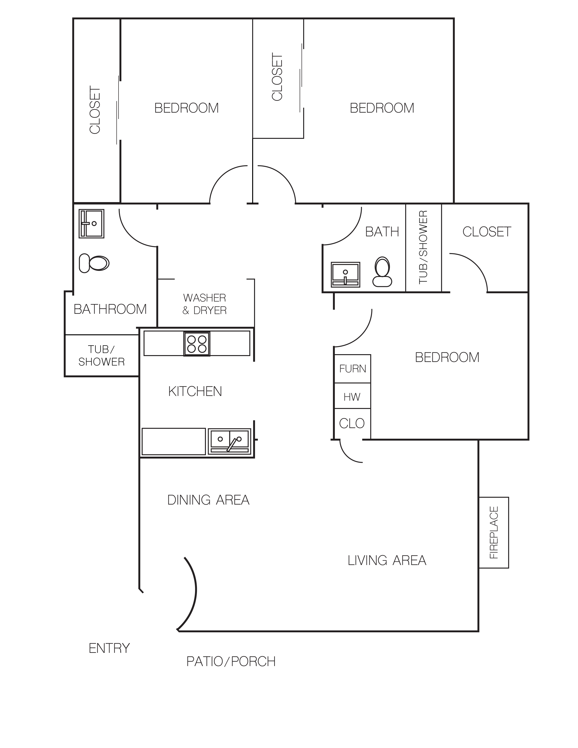 Floor Plans of Riverbend in Eudora, KS